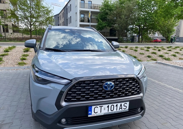 Toyota Corolla Cross cena 162000 przebieg: 7863, rok produkcji 2022 z Toruń małe 46